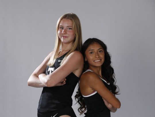 Best friends, teammates, Texans: Victoria Guerrero, Madelyn Hunter are together again