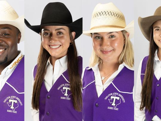 Four Tarleton seniors punch their last ticket to the College National Finals Rodeo