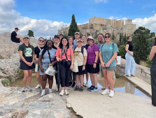 Mamma Mia! Tarleton Honors College students study abroad in Greece