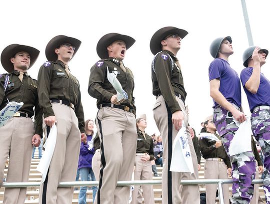 Missing a game is not an option: 180 cadets fly to West Point...