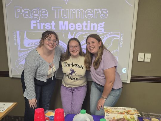 Tarleton State Page Turners: Starting a new chapter on campus Tarleton State Page Turners: Starting a new chapter on campus