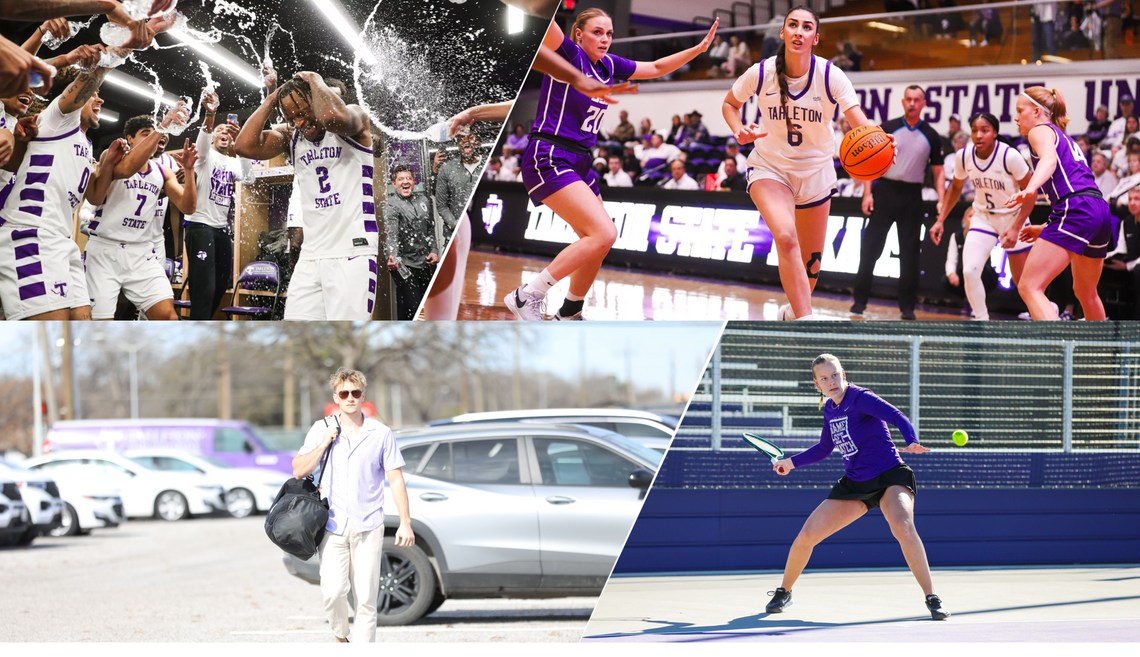 A homecoming, a learning curve, a faith, an escape: rundown of action-packed week of Tarleton sports