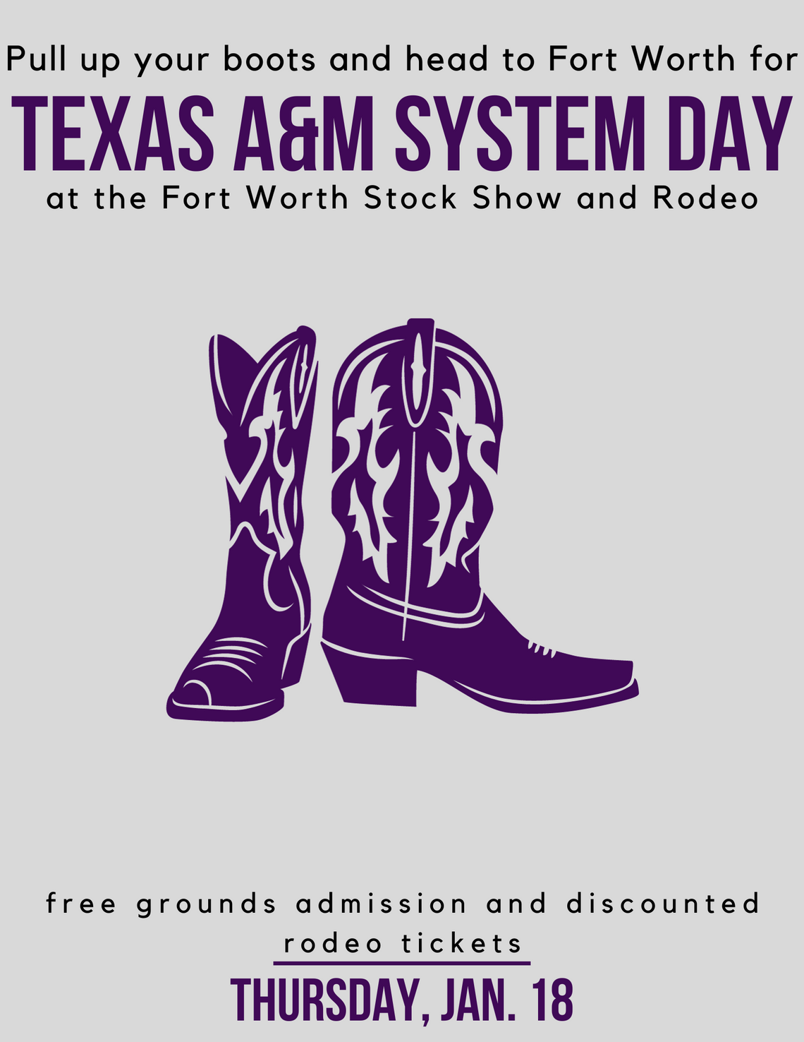 Discount tickets for Tarleton State University Students at Fort Worth Stock Show and Rodeo