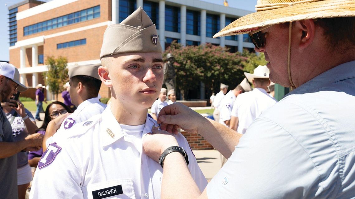 Duck Class of ‘28 received their Corps brass