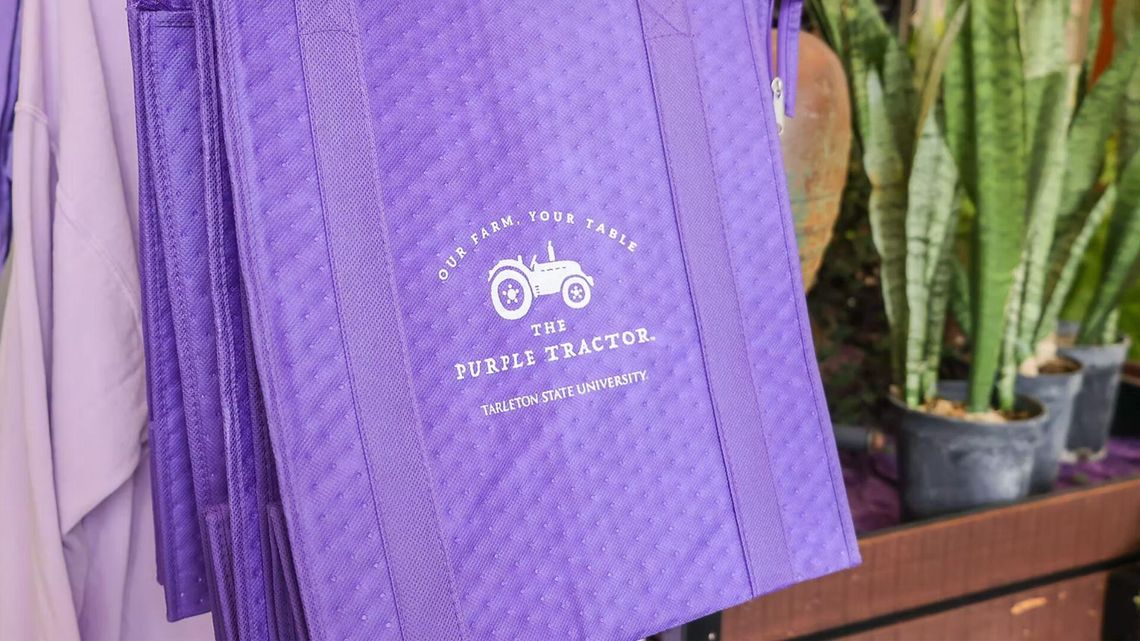 Farm to table: The farmers market at the Purple Tractor