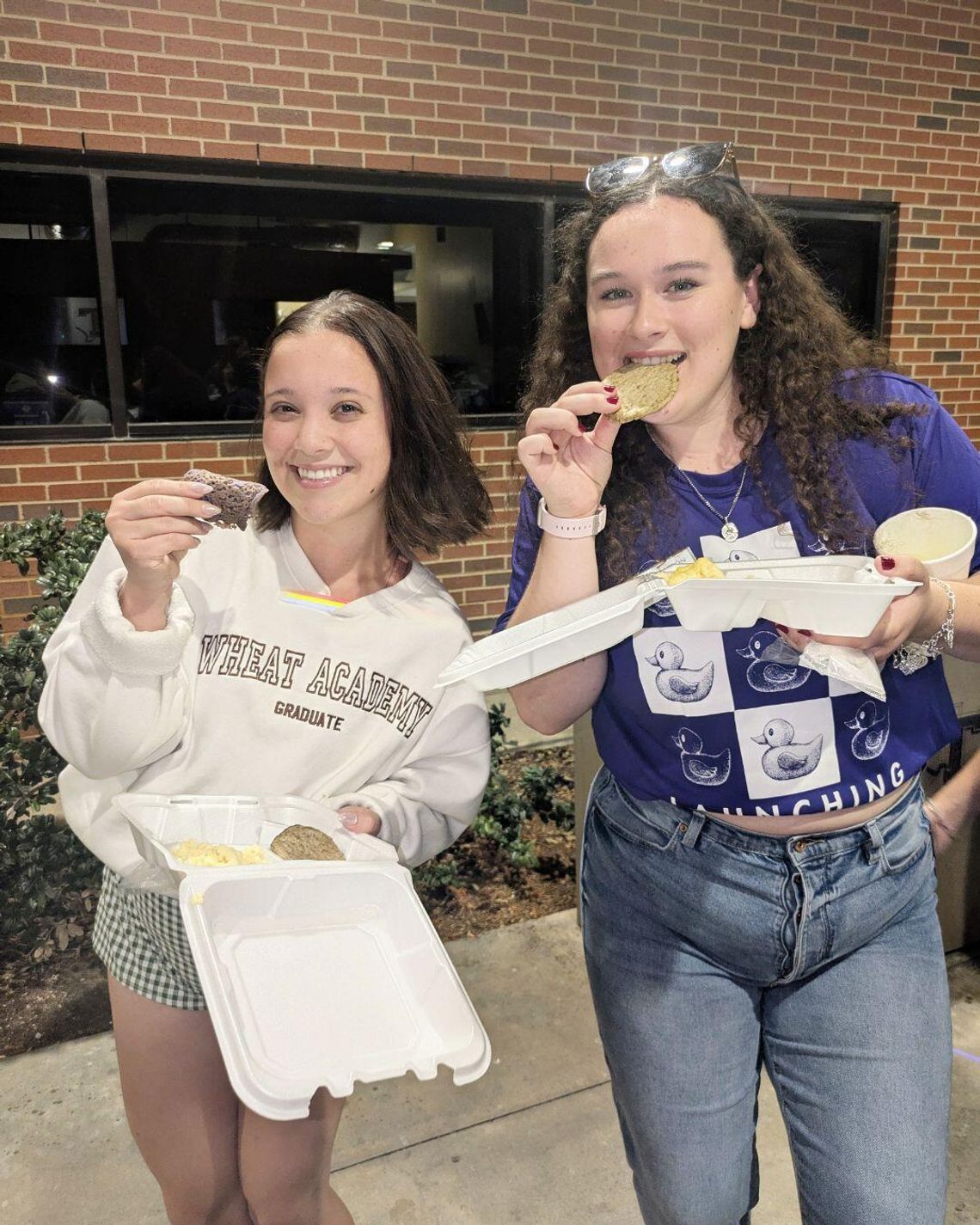 Flipping out for homecoming Purple Pancakes Flipping out for homecoming Purple Pancakes