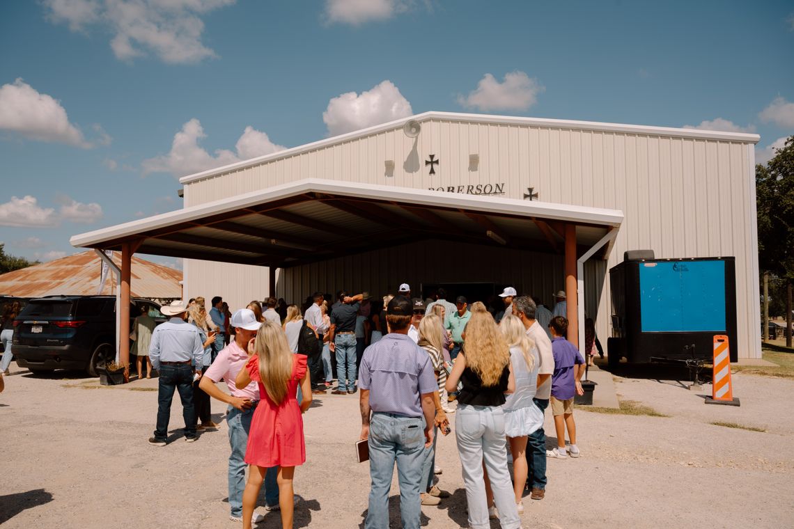 Lingleville Baptist Church: What is happening on the hill in the middle of nowhere