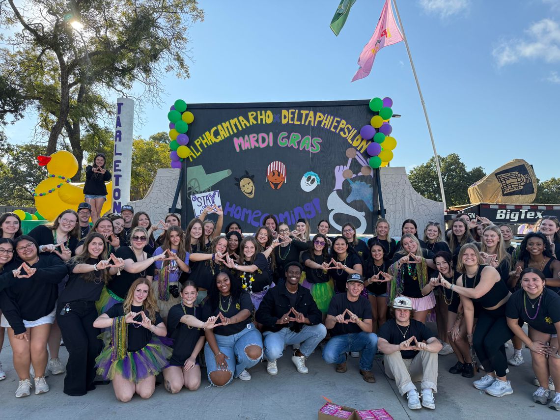 Parading through Tarleton for Homecoming 2025