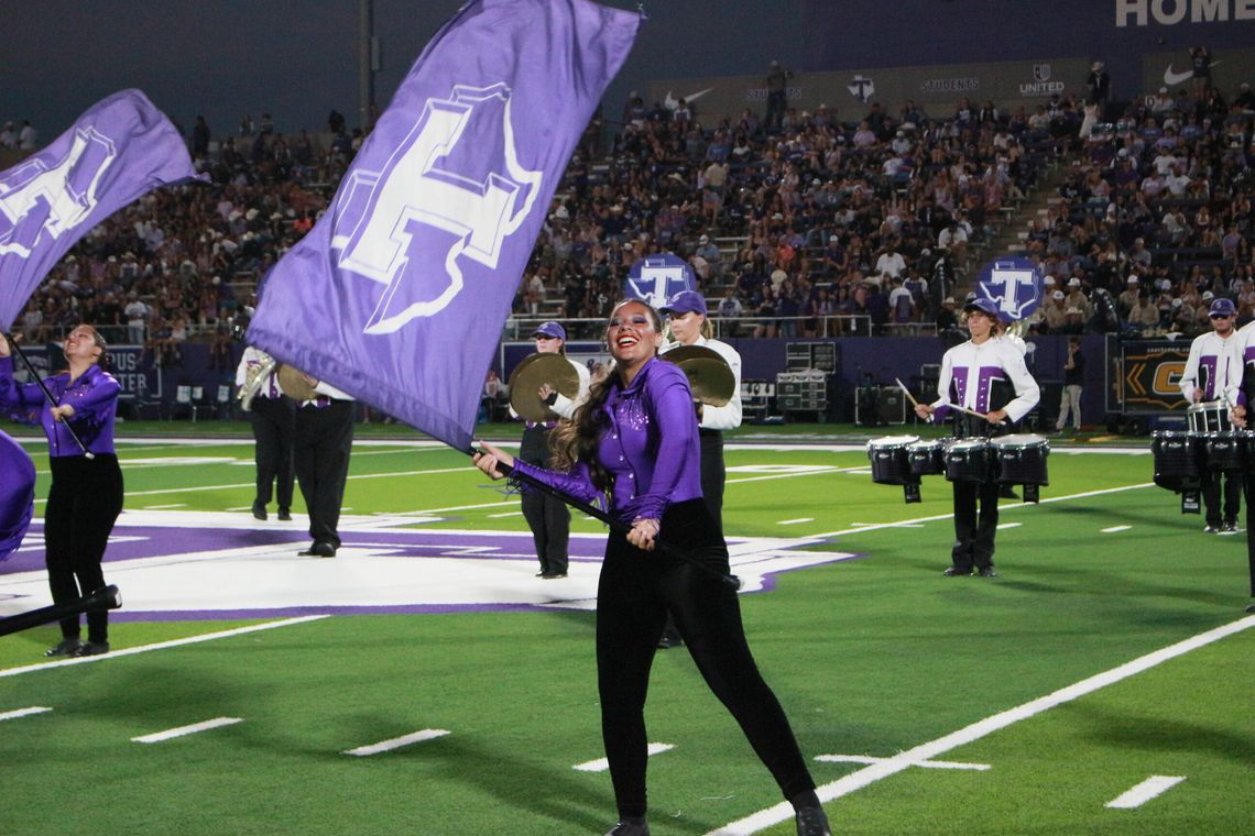 Tarleton State Purple Pride takes the field