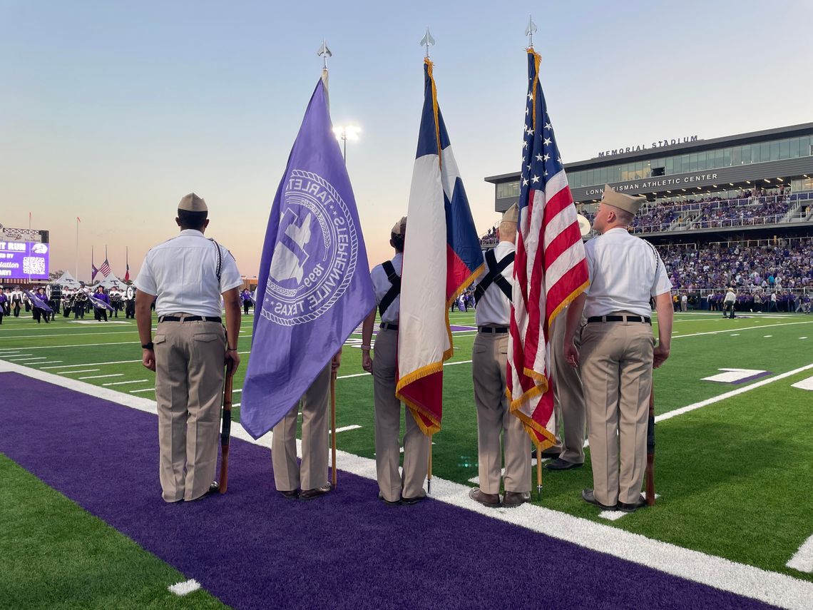 Tarleton State University’s Corps of Cadets welcomes record freshman class as percentage of women in program reaches competitive national high Tarleton State University’s Corps of Cadets welcomes record freshman class as percentage of women in program reaches competitive national high