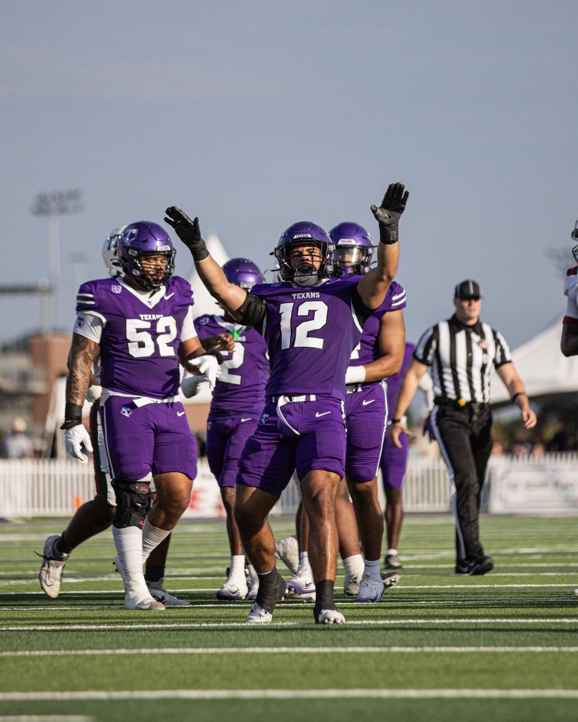 Texans run through the Devils in home opener Texans run through the Devils in home opener