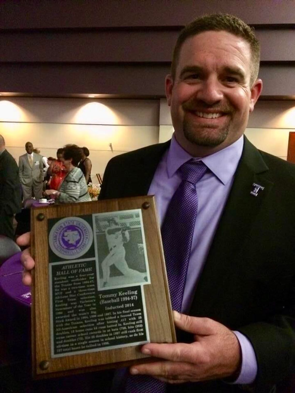 Tommy Keeling’s Tarleton Hall of Fame journey