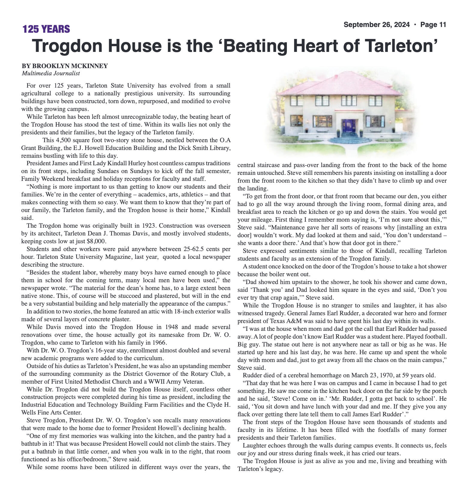 VOL. 106 NO. 3 125 Celebration September 2024 - page 11