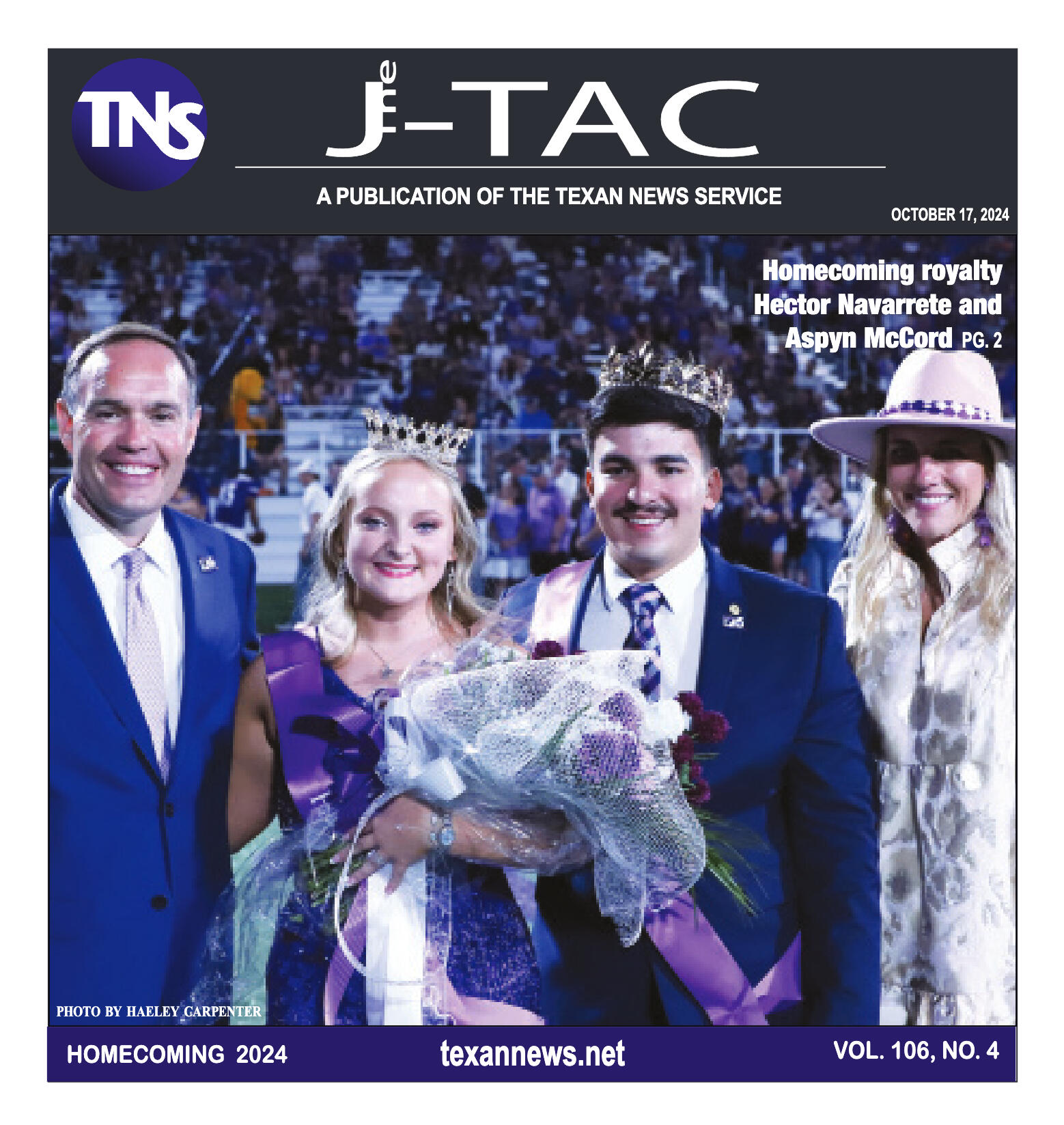 VOL. 106 NO. 4 Homecoming October 2024 - page 1