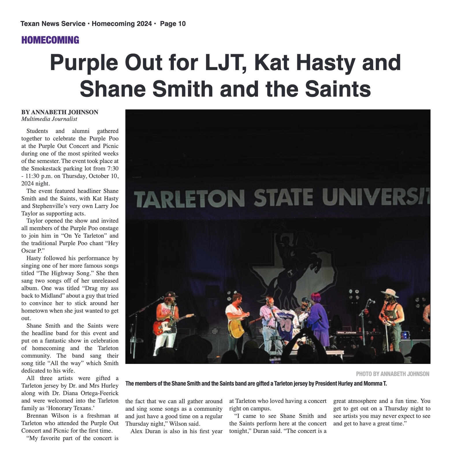 VOL. 106 NO. 4 Homecoming October 2024 - page 10