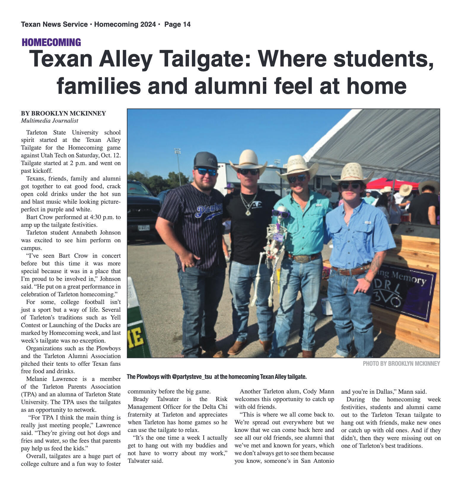 VOL. 106 NO. 4 Homecoming October 2024 - page 14