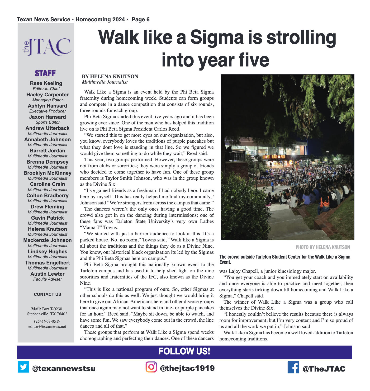 VOL. 106 NO. 4 Homecoming October 2024 - page 6