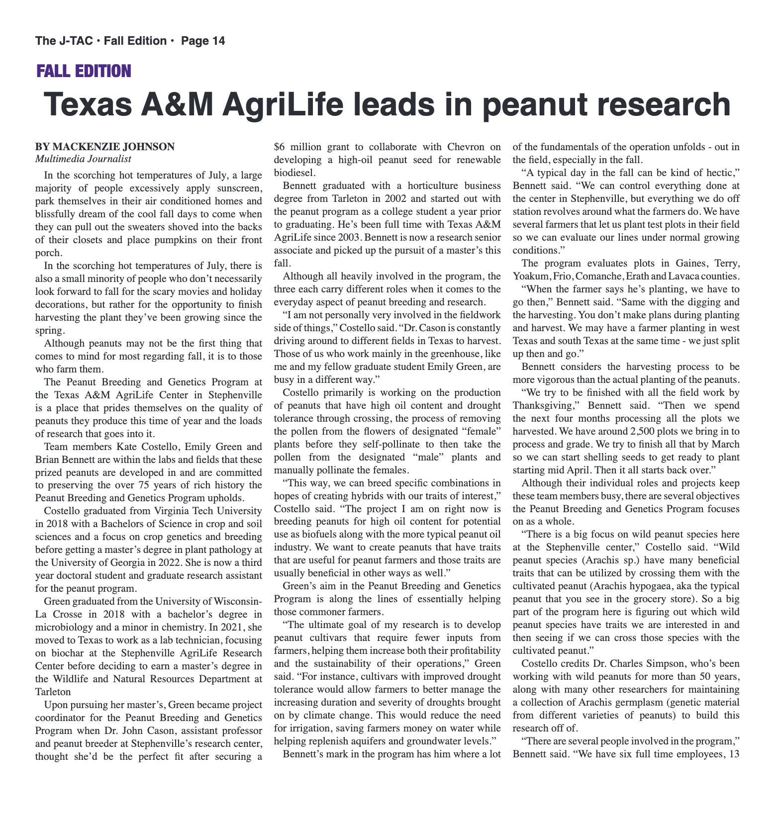 VOL. 106 NO. 5 Fall October 2024 - page 14