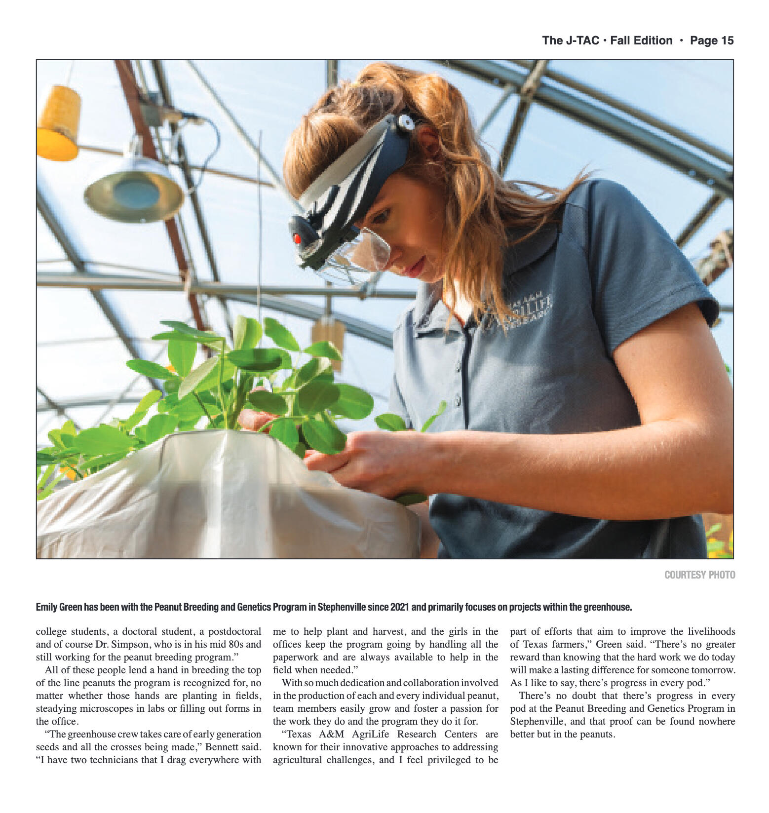 VOL. 106 NO. 5 Fall October 2024 - page 15