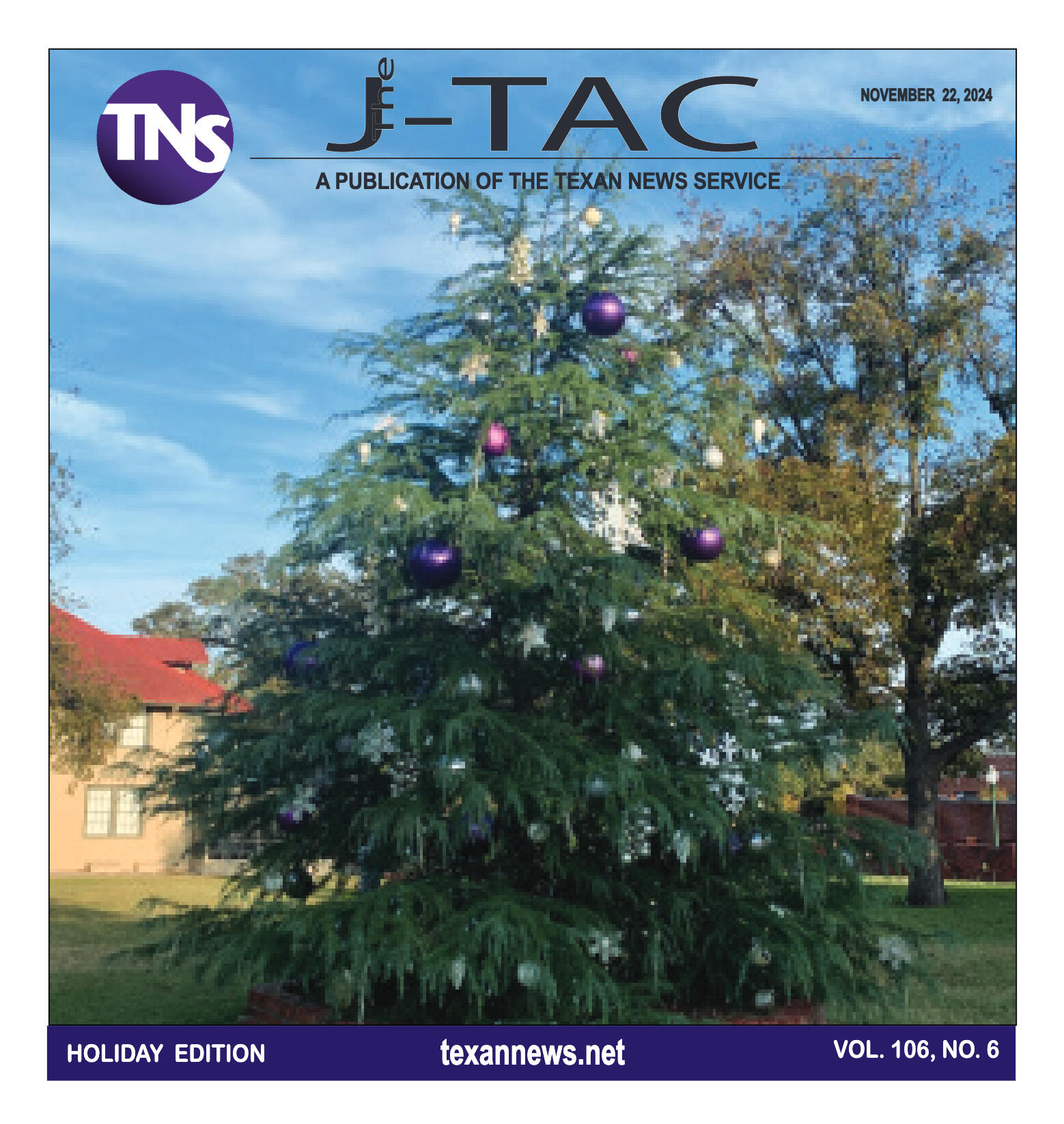 VOL. 106 NO. 6 Winter Holiday November 2024 - page 1