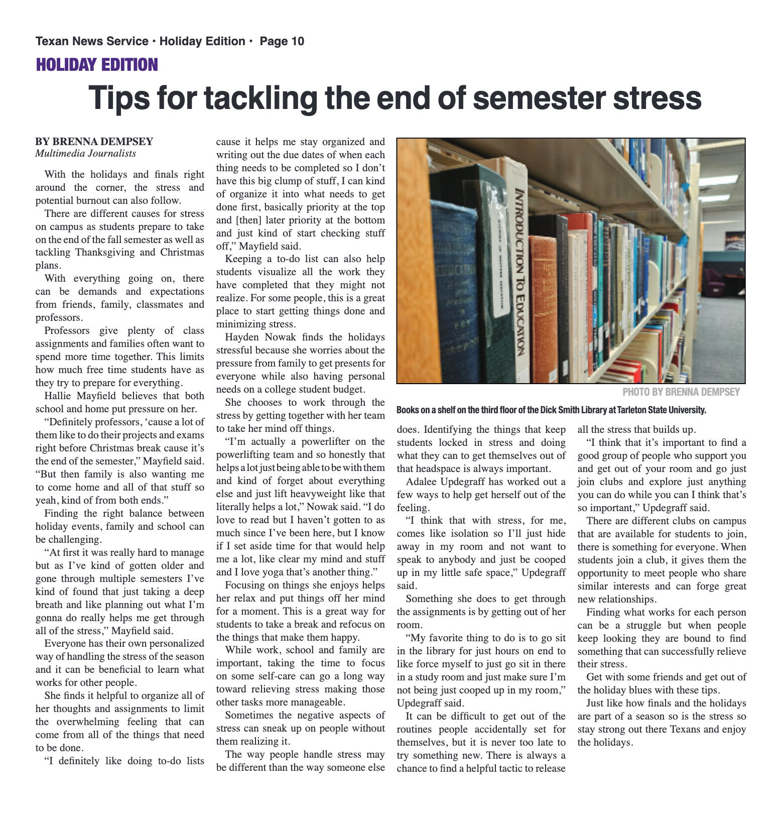 VOL. 106 NO. 6 Winter Holiday November 2024 - page 10