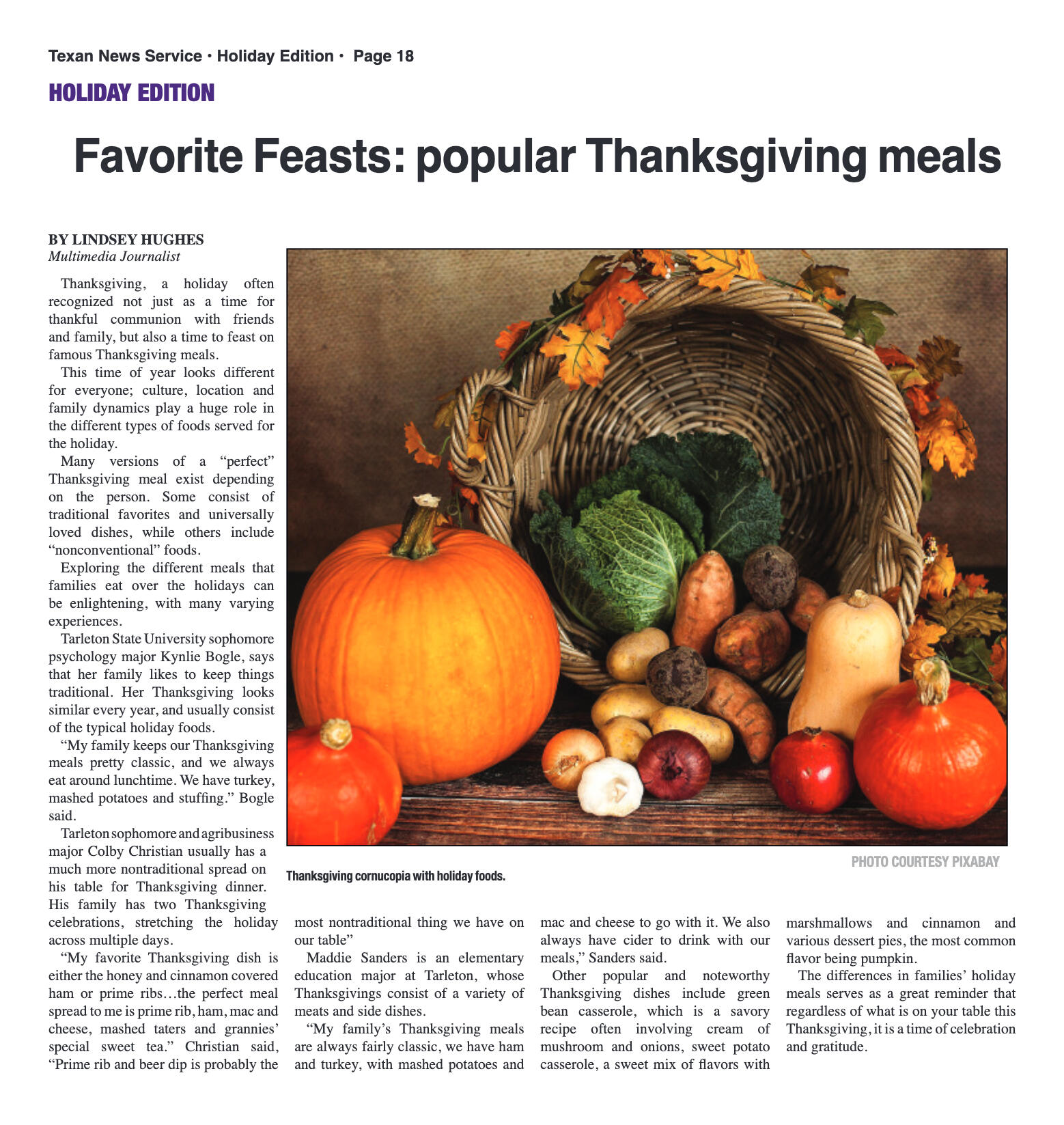 VOL. 106 NO. 6 Winter Holiday November 2024 - page 18