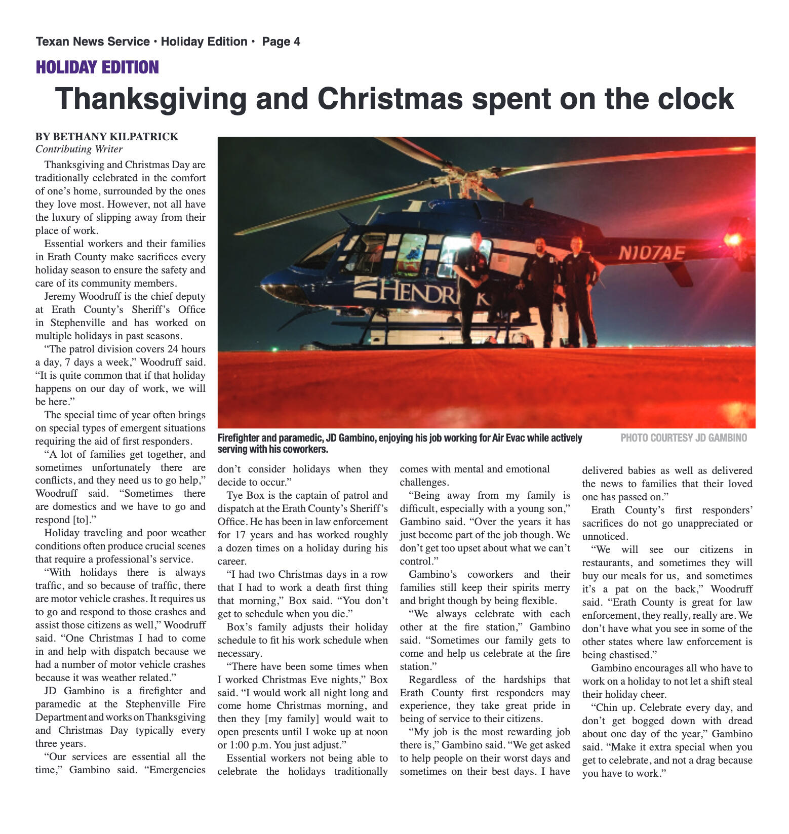 VOL. 106 NO. 6 Winter Holiday November 2024 - page 4