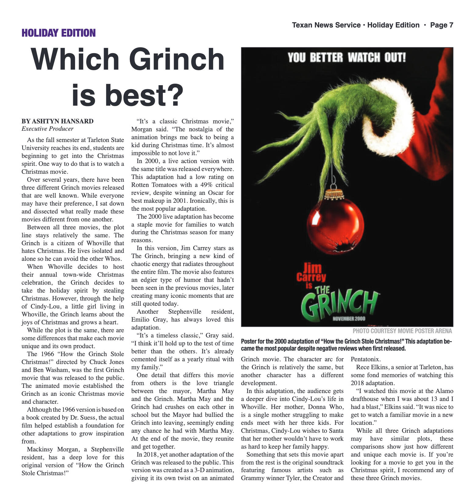 VOL. 106 NO. 6 Winter Holiday November 2024 - page 7