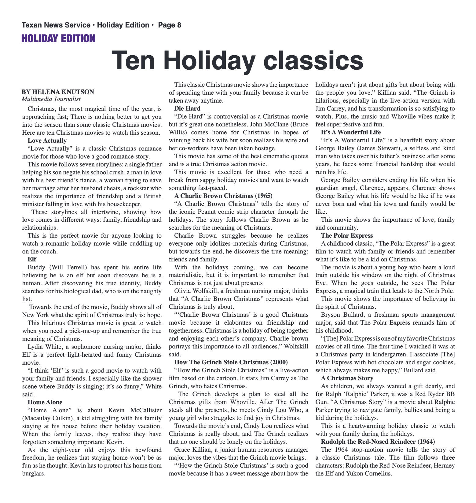 VOL. 106 NO. 6 Winter Holiday November 2024 - page 8