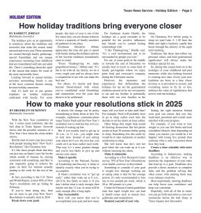 VOL. 106 NO. 6 Winter Holiday November 2024 - page 5