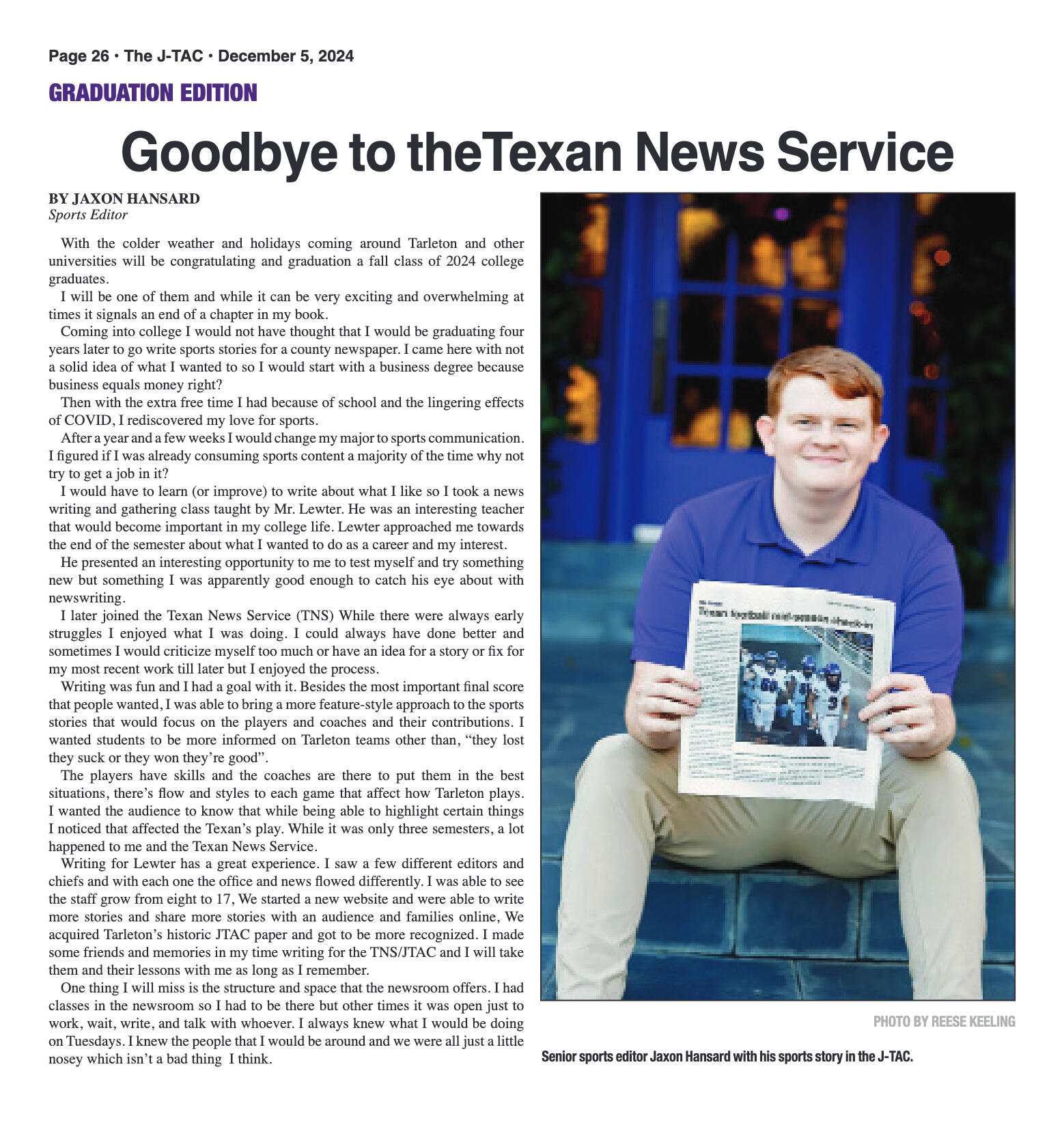 VOL. 106 NO. 7 Graduation December 2024 - page 26