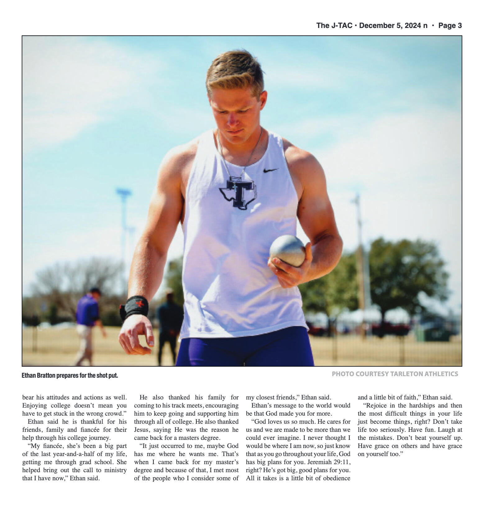 VOL. 106 NO. 7 Graduation December 2024 - page 3