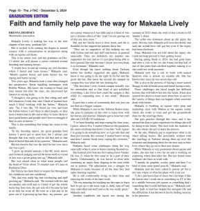 VOL. 106 NO. 7 Graduation December 2024 - page 10