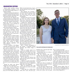 VOL. 106 NO. 7 Graduation December 2024 - page 15