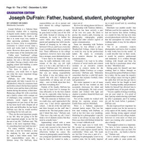 VOL. 106 NO. 7 Graduation December 2024 - page 18