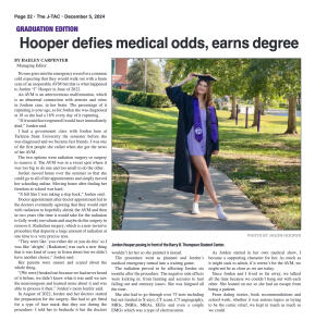 VOL. 106 NO. 7 Graduation December 2024 - page 22