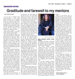 VOL. 106 NO. 7 Graduation December 2024 - page 27