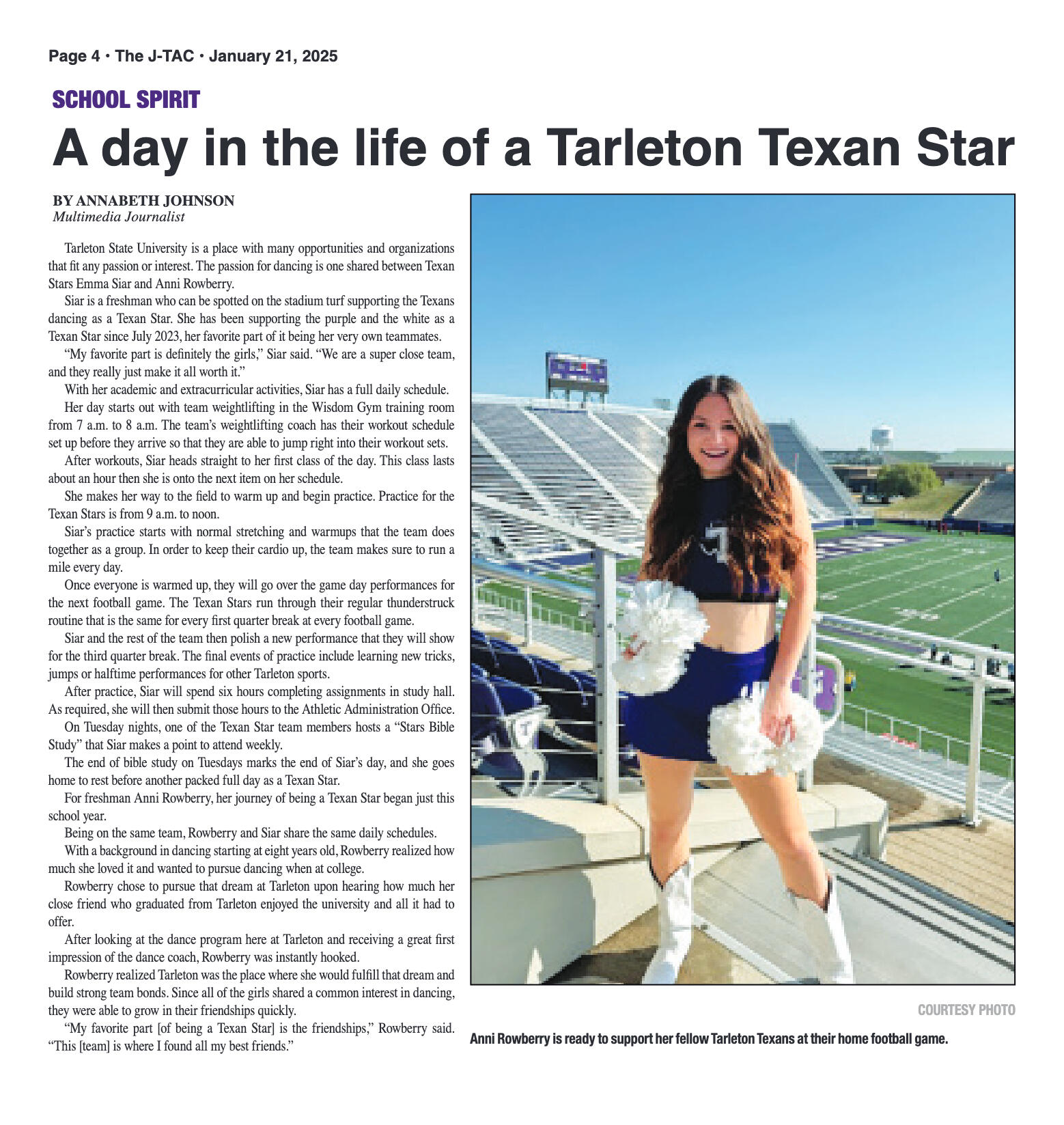 VOL. 106 NO. 8 Back to School January 2025 - page 4