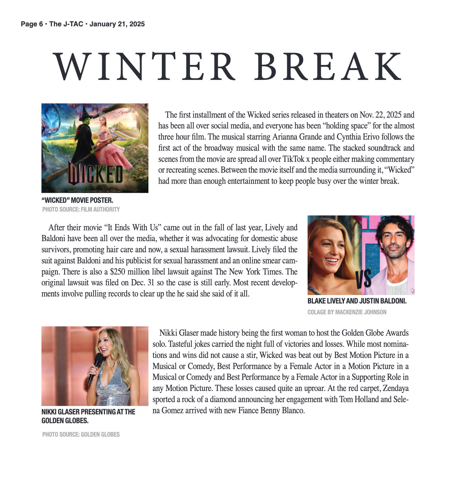 VOL. 106 NO. 8 Back to School January 2025 - page 6