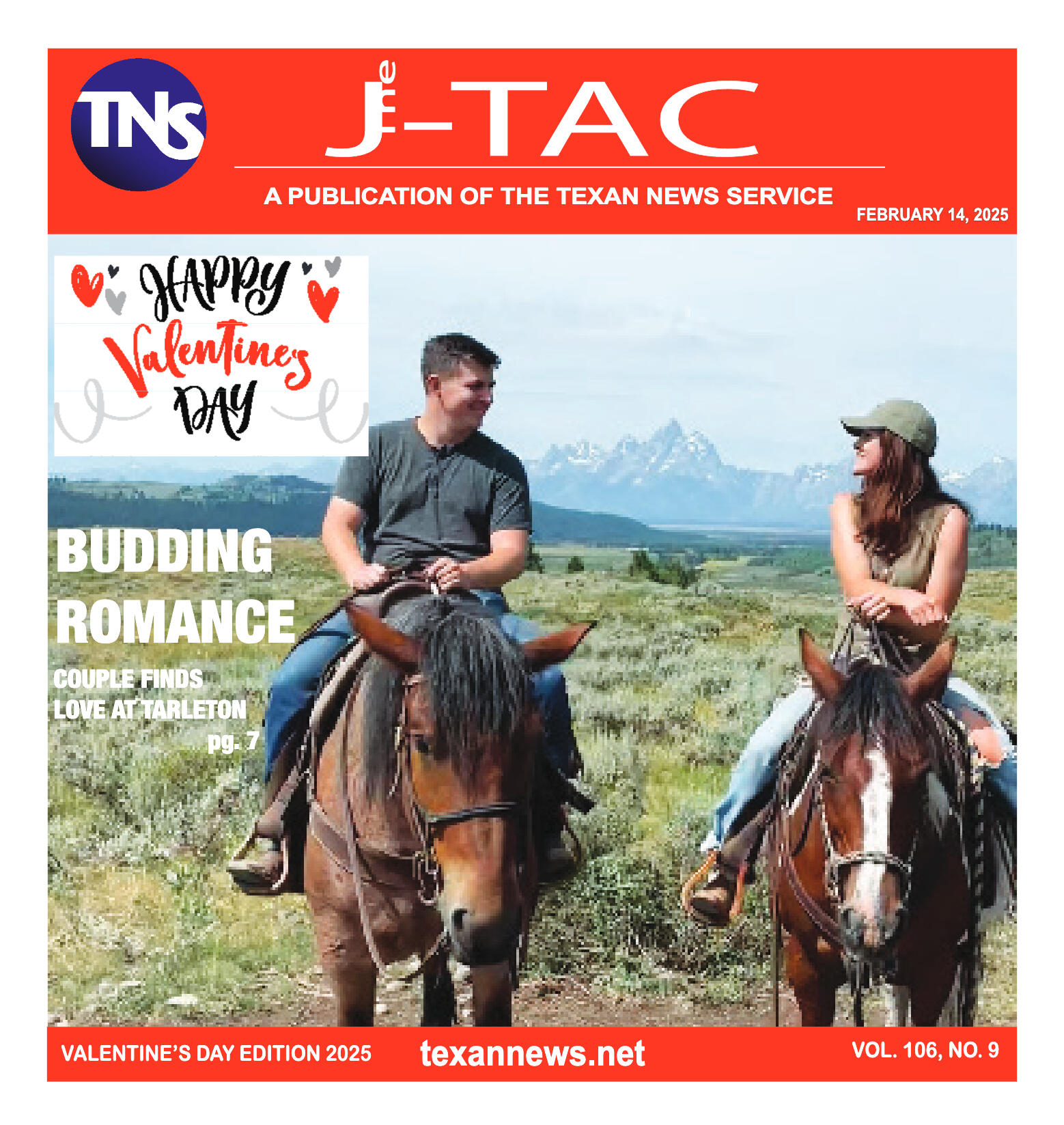 VOL. 106 NO. 9 Valentine's Day February 2025 - page 1