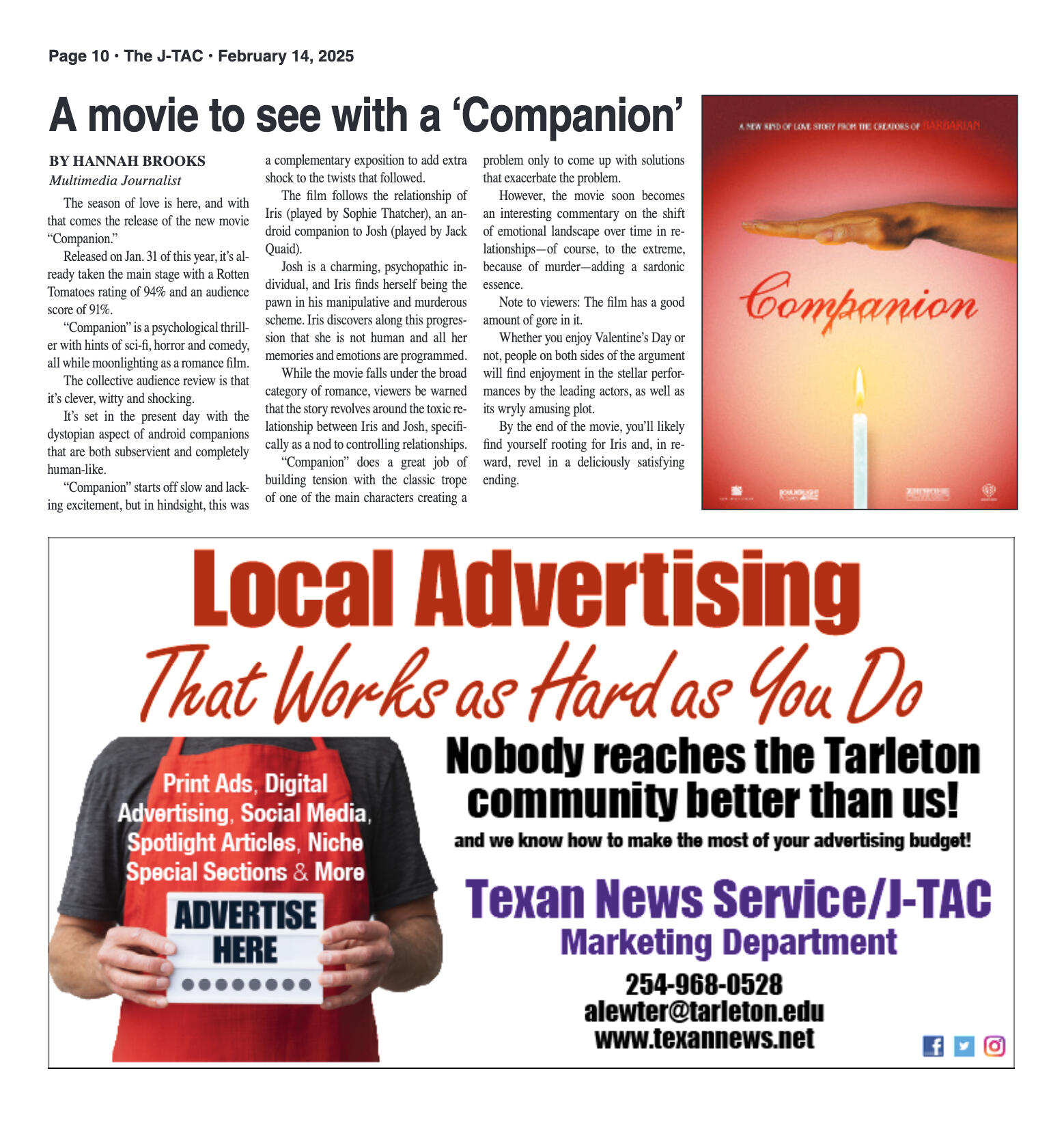 VOL. 106 NO. 9 Valentine's Day February 2025 - page 10