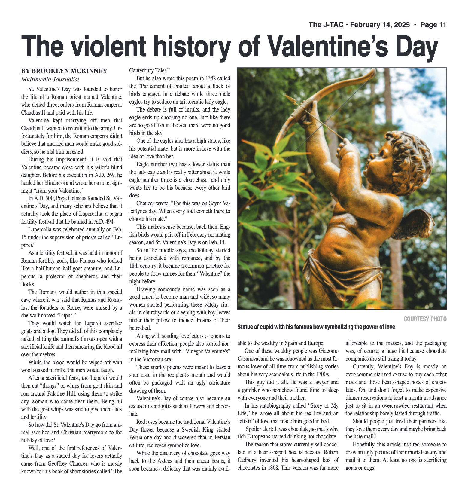 VOL. 106 NO. 9 Valentine's Day February 2025 - page 11