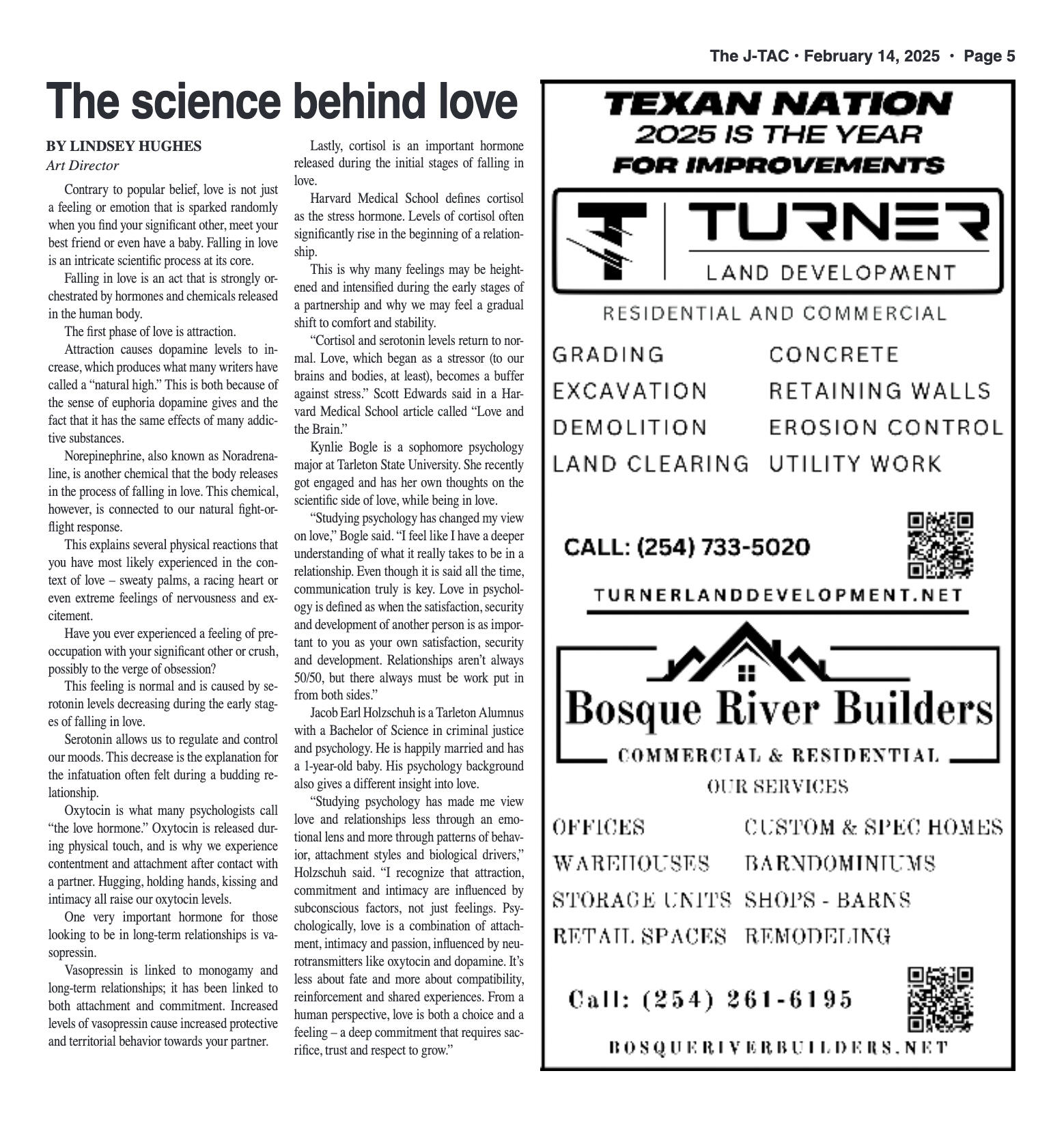 VOL. 106 NO. 9 Valentine's Day February 2025 - page 5