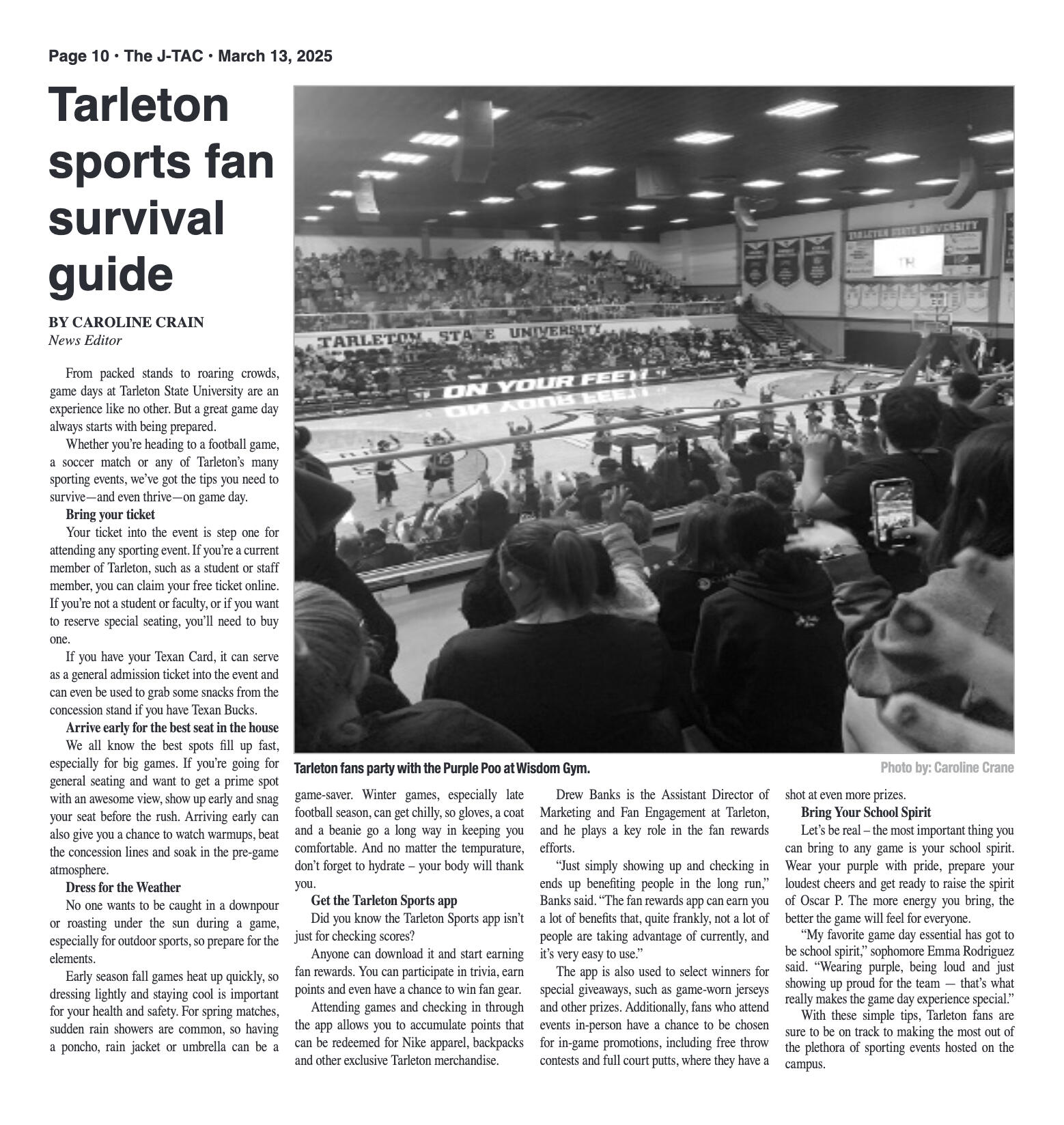 VOL. 106 NO. 10 Spring Sports March 2025 - page 10