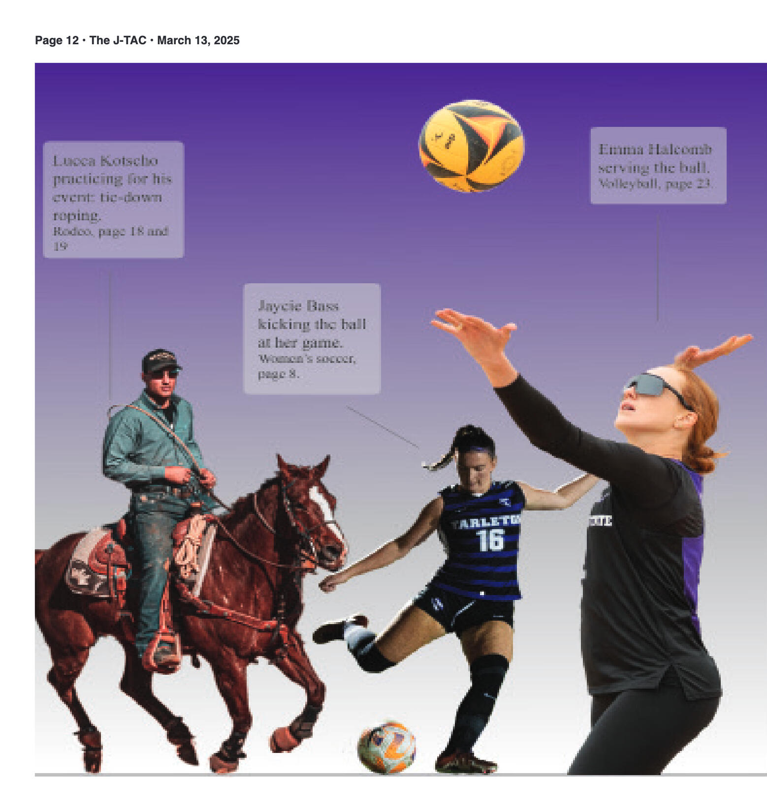 VOL. 106 NO. 10 Spring Sports March 2025 - page 12