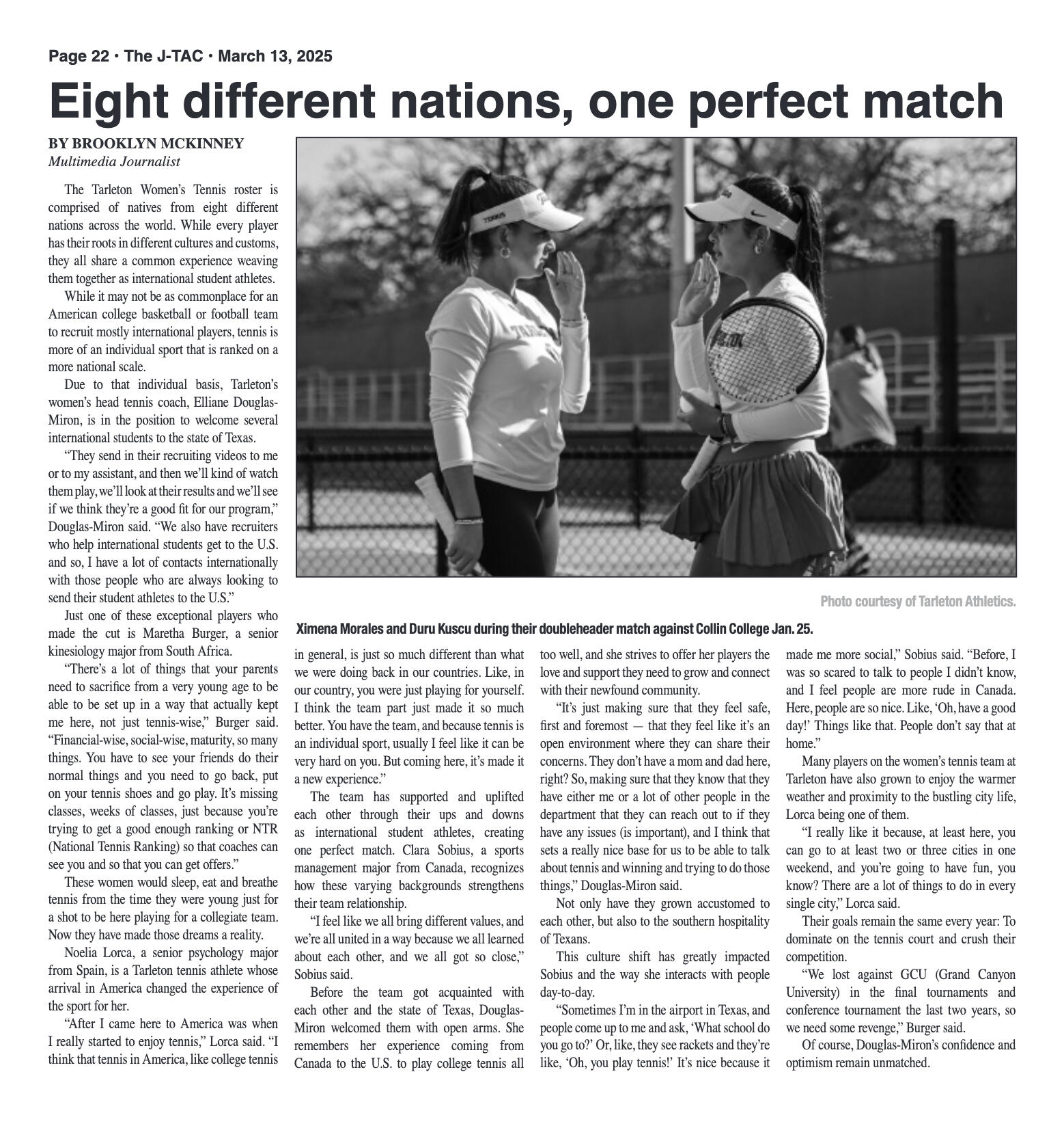 VOL. 106 NO. 10 Spring Sports March 2025 - page 22