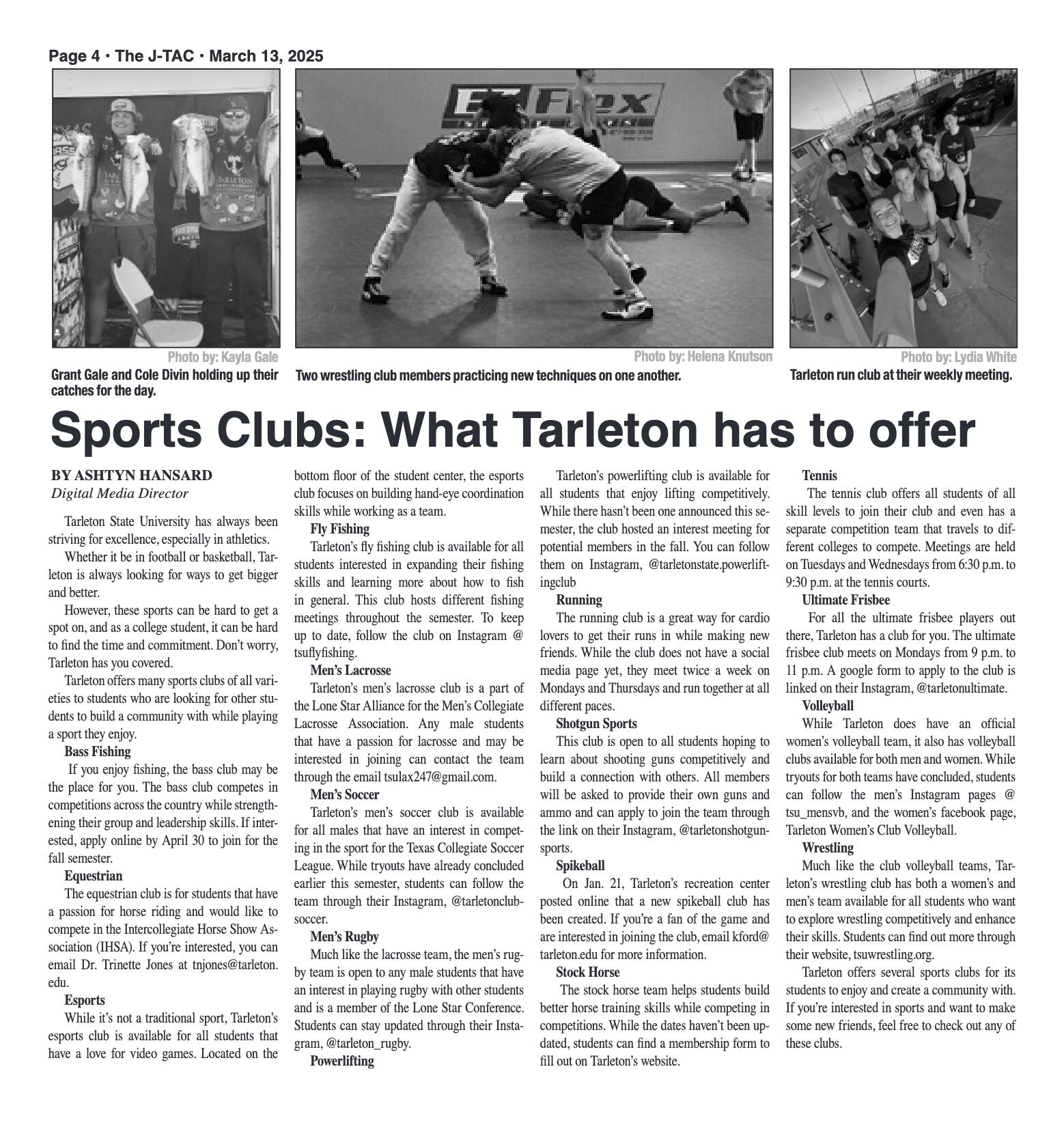 VOL. 106 NO. 10 Spring Sports March 2025 - page 4