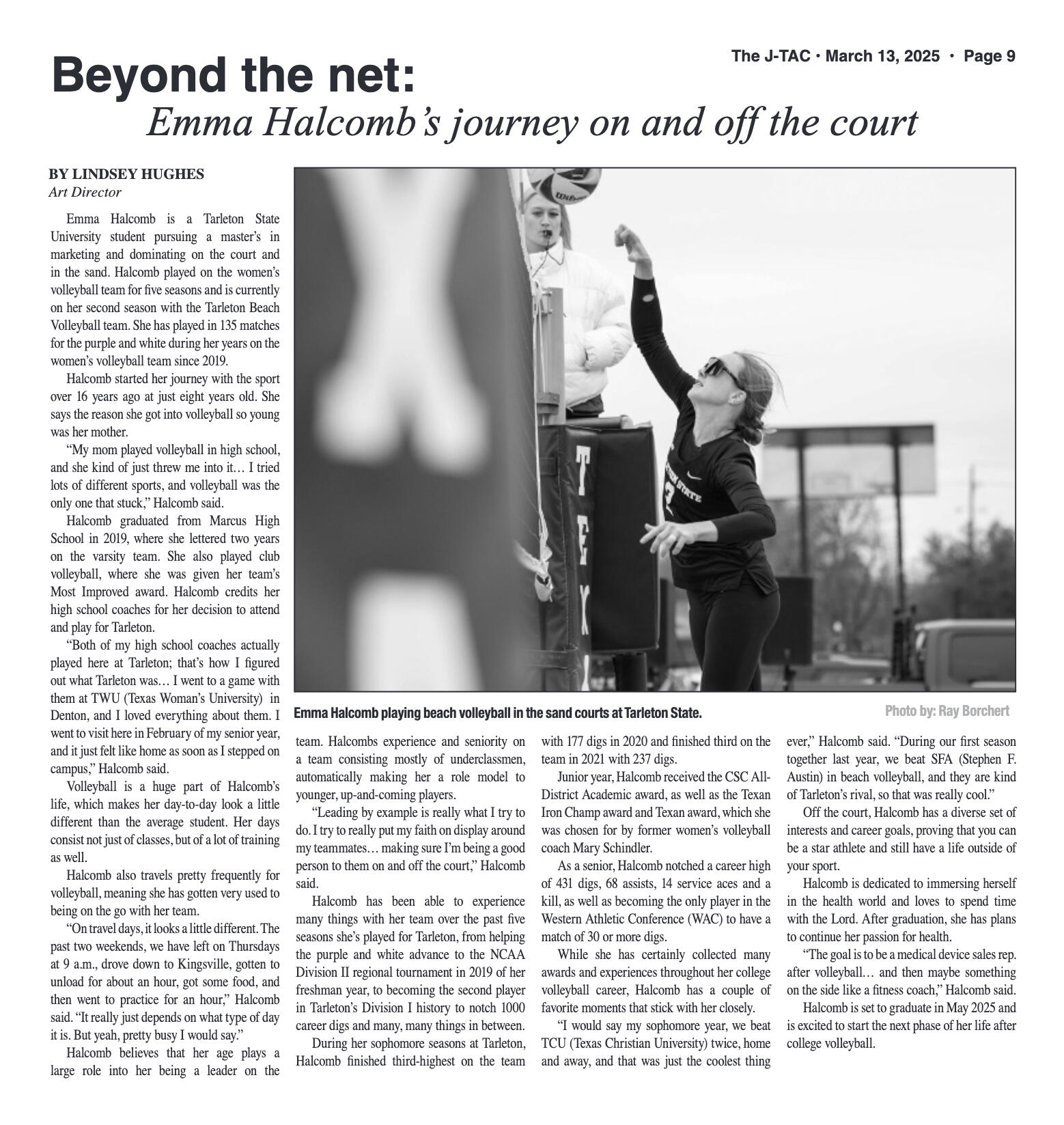 VOL. 106 NO. 10 Spring Sports March 2025 - page 9