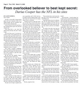 VOL. 106 NO. 10 Spring Sports March 2025 - page 6