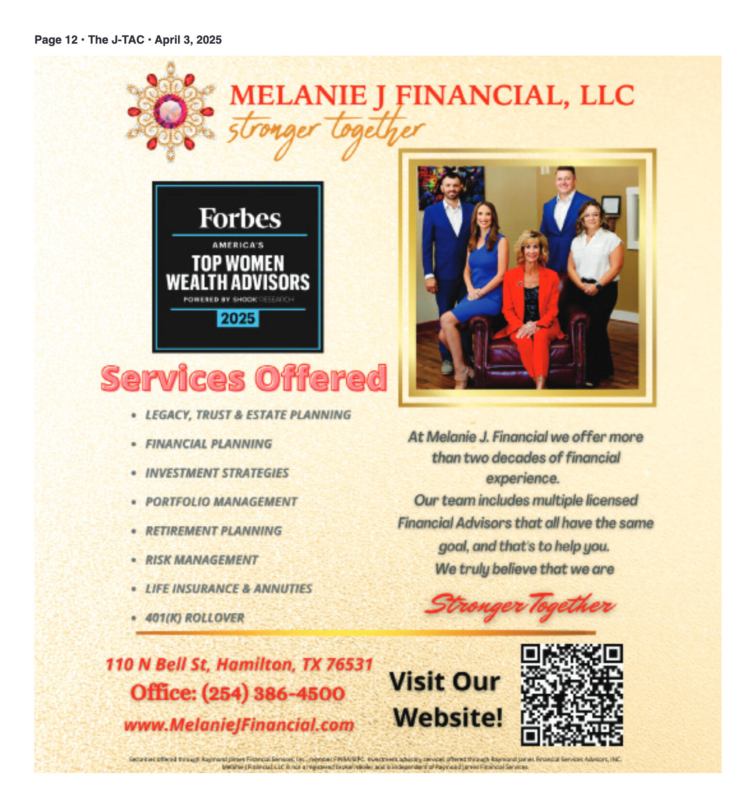 VOL. 106 NO. 11 Health and Wellness April 2025 - page 12